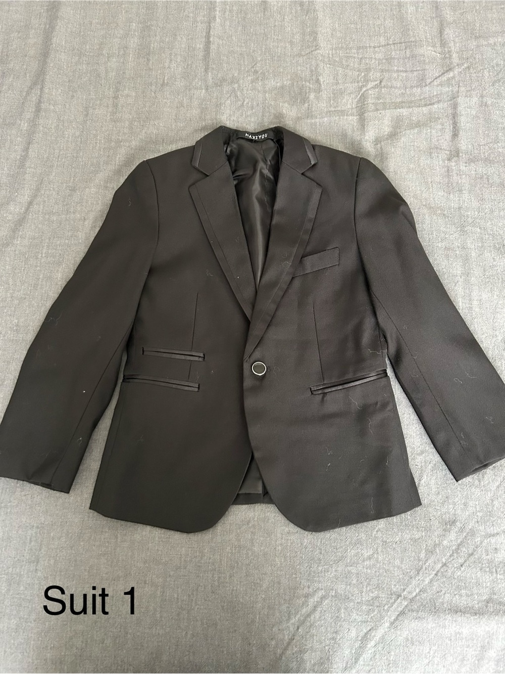 Black Kids Blazer Jacket